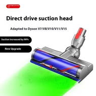Detailed information about the product LED Motorhead Dyson Replacement V7 V8 V10 V11 V15 Soft Roller Green Dust Detection Power Brush Vacuum Attachment