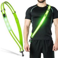 Detailed information about the product LED Reflective Walking Belt, Safety Lights for Night Walkers, High Visibility Rechargeable Reflective Running Equipment,1 Pack (Green)