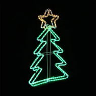 Detailed information about the product LED Ropelight 3D Tree Cool Twinkle Lights