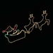 LED Ropelight Double Reindeer Sleigh Twinkle Lights. Available at Crazy Sales for $129.95