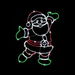 LED Ropelight Happy Santa Twinkle 1 Meter Tall. Available at Crazy Sales for $129.95