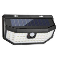 Detailed information about the product LED Solar Outdoor Motion Sensor Lights Upgraded Solar Panel 3 Modes (Security/Permanent On All Night/Smart Brightness Control) With Wide Angle.