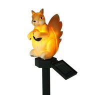 Detailed information about the product LED Squirrel Shape Waterproof Solar Powered Light Lamp Lawn Garden Pathway Decor Home Garden Decoration