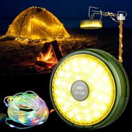 Detailed information about the product LED String Lights Camping Lantern USB Rechargeable Portable Outdoor Light 8 Lighting Modes IP67 Waterproof Tent Party Indoor Outdoor Decorating