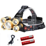 Detailed information about the product LED T6 Headlamp 20000 Lumens 4 Mode Zoomable Rechargeable For Camping Hunting