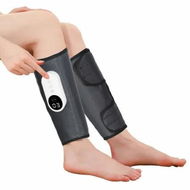 Detailed information about the product Leg Massager for Circulation with Air Compression Heat Easy to Use Muscle Relaxation 3 Intensities and Modes in Grey