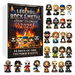Legends of Rock and Metal Advent Calendar, 24 Days Countdown Calendar with Iconic Musical Character Collectibles, Gifts for Rock and Metal Fans. Available at Crazy Sales for $19.95