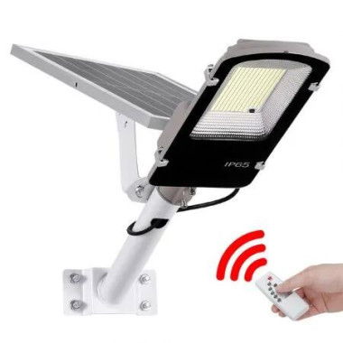 Leier 386 LED Solar Street Light Flood Motion Sensor Remote