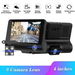 Lens Car Dash Camera Front Inside Rear Camera Car Camera Wide Angle Looping Recording G-Sensor Max Support Card HDR Motion Detection. Available at Crazy Sales for $47.99