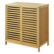 Detailed information about the product Levede Bamboo Storage Cabinet Freestanding Natural