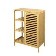 Detailed information about the product Levede Bathroom Bamboo Storage Cabinet Natural