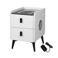 Detailed information about the product Levede Bedside Table LED Lights Drawers Storage