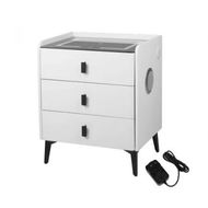 Detailed information about the product Levede Bedside Table LED Lights Drawers Storage