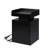 Detailed information about the product Levede Bedside Table USB Charger Outlet RGB Black