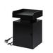 Levede Bedside Table USB Charger Outlet RGB Black. Available at Crazy Sales for $119.95