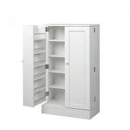 Detailed information about the product Levede Buffet Sideboard Storage Cabinet Adjustable Shelf Cupboard Door Furniture