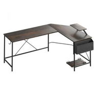 Detailed information about the product Levede Computer Desk Corner Desk Brown