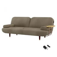 Detailed information about the product LEVEDE CONVERTIBLE SOFABED WITH USB CHARGE AND SIDE TABLE