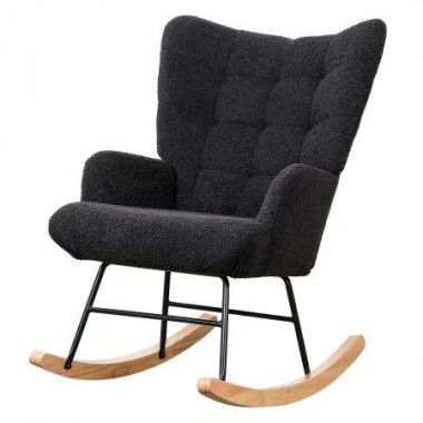 Levede Fleece Rocking Chair