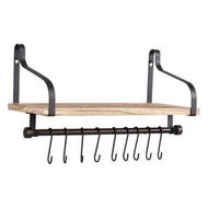 Detailed information about the product Levede Floating Shelf Brackets Wall Shelves Mount Display Rack Storage Hook