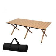 Detailed information about the product Levede Folding Camping Table Foldable Portable Picnic Outdoor Egg Roll BBQ Desk