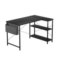 Detailed information about the product Levede L Shaped Computer Desk Corner Desk Black