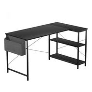 Detailed information about the product Levede L Shaped Computer Desk Home Desk Black