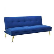 Detailed information about the product Levede Sofa Bed Convertible Velvet 3 Seater