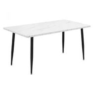 Detailed information about the product Levede Steel Dining Table 4-6 Seater 150cm