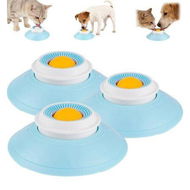 Detailed information about the product Lick Sphere Dog,Anxieties Relief Slow Feeder Dog Lick Ball Treat Dispenser,Non-Slip Licking Bowl,Enrichment Toys,Suitable for All Types of Dogs/Cats 3Pack