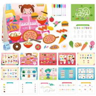 Detailed information about the product Life Skills Theme Montessori Busy Book Toddlers Preschool Learning Activities Developmental Sensory Interactive Hands-On Educational Toys