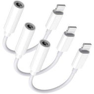 Detailed information about the product Lightning To 3.5mm Headphone Jack Adapter [Apple MFi Certified] 3 Pack IPhone 3.5mm Headphones/Earphones Jack Aux Audio Dongle Adapter Compatible For IPhone 14 13 12 11 XS XR X 8 7 Support All IOS (3 Pack)