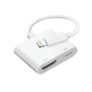 Detailed information about the product Lightning To HDMI Adapter For HD TV/Projector/Monitor - Supports All IOS - White.