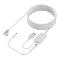 Detailed information about the product Link Cable 5 Meters Compatible with Oculus/Meta Quest 3S, and Quest 3/2/1/Pico 4 Accessories, USB 3.0 Type C to C Charging Cable for VR Headset Gaming PC