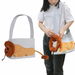 Lion-Shaped Pet Carrier Bag,Canvas Pet Bag,Cat Shoulder Bag,Pet Body Carrier For Daily Use,Walking,Outdoor Travel,Grey Size L. Available at Crazy Sales for $24.99