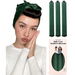 Little Velvet Overnight Curls Blowout 3 Rods Heatless Hair Curler to Sleep in Satin Heatless Curls No Heat Hair Rollers Green. Available at Crazy Sales for $14.99