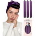 Little Velvet Overnight Curls Blowout 3 Rods Heatless Hair Curler to Sleep in Satin Heatless Curls No Heat Hair Rollers Purple. Available at Crazy Sales for $14.99