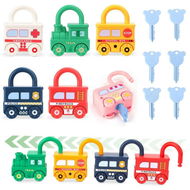 Detailed information about the product Lock With Key Baby Montessori Toy From Motor Skills Toy Busy Board Baby Sensory Toy Key Children Educational Toy Gift For Girls Boys