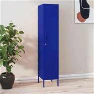 Detailed information about the product Locker Cabinet Navy Blue 35x46x180 cm Steel