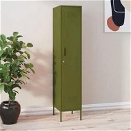 Detailed information about the product Locker Cabinet Olive Green 35x46x180 cm Steel