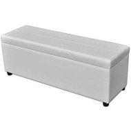 Detailed information about the product Long Storage Bench Wood White