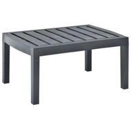 Detailed information about the product Lounge Table Anthracite 78x55x38 Cm Plastic