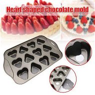 Detailed information about the product Love Shape Nonstick Mini Cheesecake Pan,12 Cup Removable Metal Round Cake Cupcake Muffin Oven Form Mold For Baking Bakeware Dessert Tool