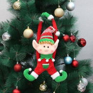 Detailed information about the product Lovely Elastic Christmas Elf Doll Party Home Decoration Festival Plush Toy Characters