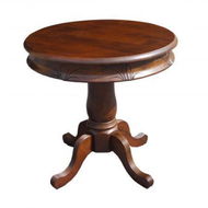 Detailed information about the product Lucas Dirty Oak Round Coffee Table