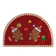 Detailed information about the product Lucky Christmas 40x60cm Semicircular Christmas Floor Mat