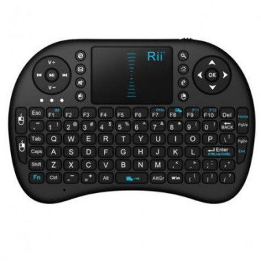 LUD 2.4G Rii Mini I8 Wireless Keyboard With Touchpad For PC Android TV Box And Black