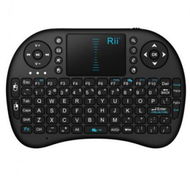 Detailed information about the product LUD 2.4G Rii Mini I8 Wireless Keyboard With Touchpad For PC Android TV Box And Black