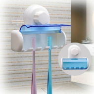 Detailed information about the product LUD 5 Set Home Bathroom Toothbrush SpinBrush Suction Holder