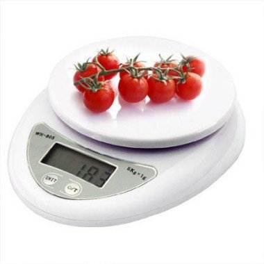 LUD 5000g/1g 5kg Digital Kitchen Food Diet Postal Scale.